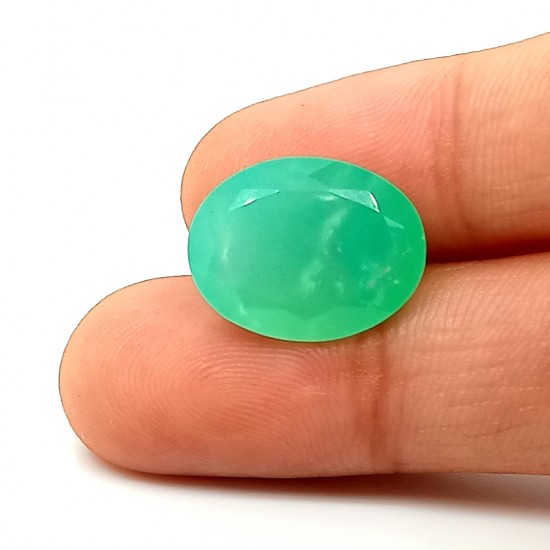 Chrysoprase 9.34 Ct Certified