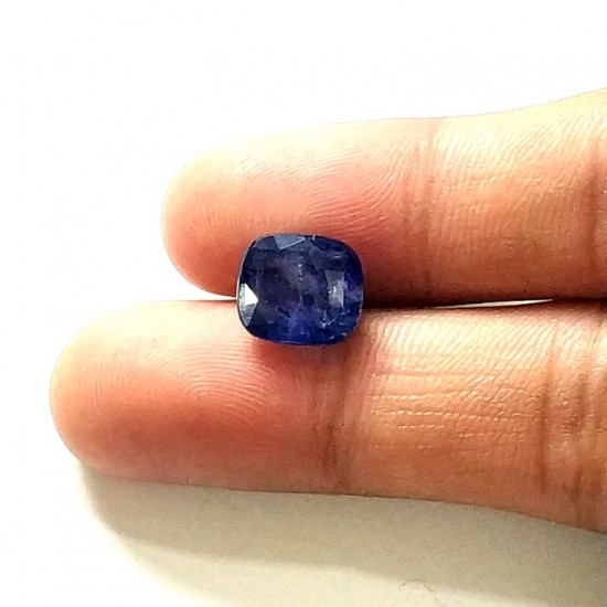 Blue Sapphire (Neelam) 5.41 Ct Gem quality