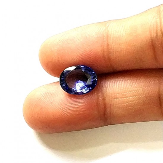 Blue Sapphire (Neelam) 4.12 Ct Good quality
