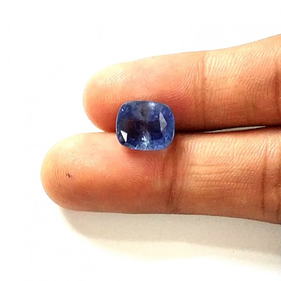 Blue Sapphire (Neelam) 6.42 Ct Good quality Blue Sapphire (Neelam) 6.42 Ct Good quality