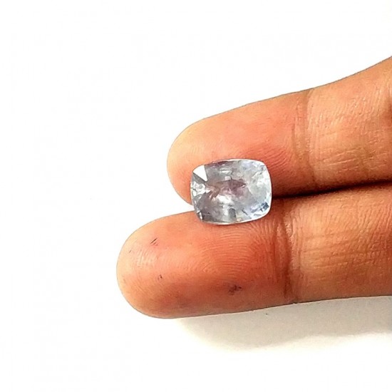 Blue Sapphire (Neelam) 5.86 Ct Certified Blue Sapphire (Neelam) 5.86 Ct Certified
