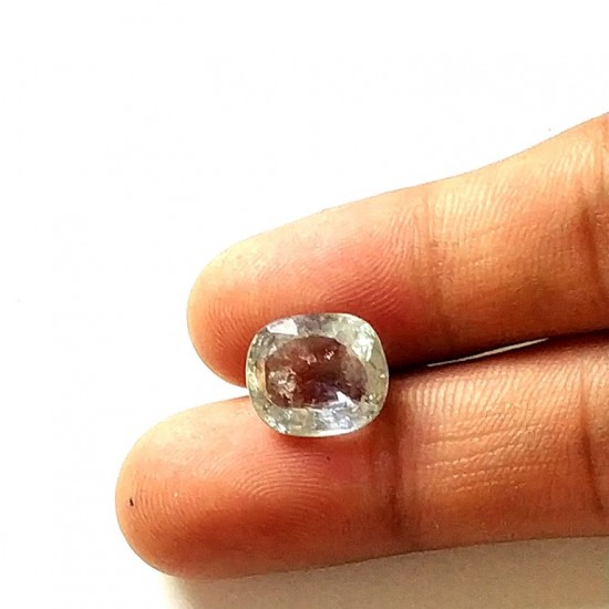 Blue Sapphire (Neelam) 6.65 Ct Certified Blue Sapphire (Neelam) 6.65 Ct Certified