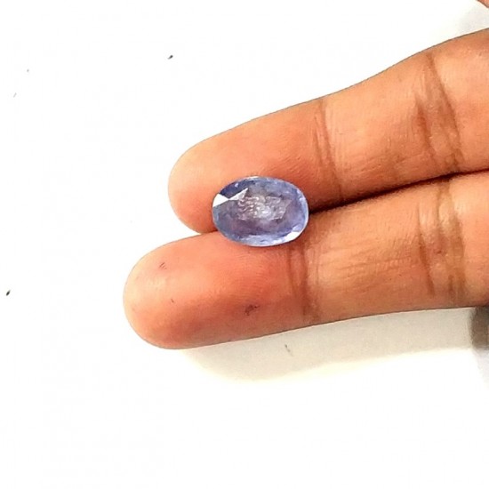 Blue Sapphire (Neelam) 5.9 Ct Good quality Blue Sapphire (Neelam) 5.9 Ct Good quality