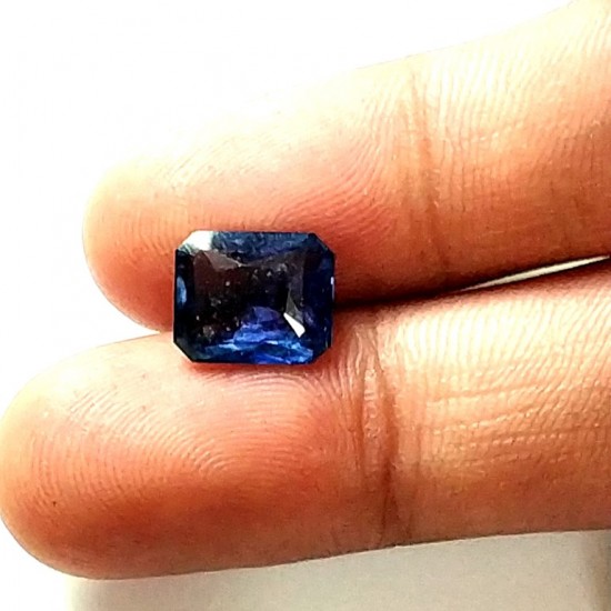 Blue Sapphire (Neelam) 3.76 Ct Lab Tested