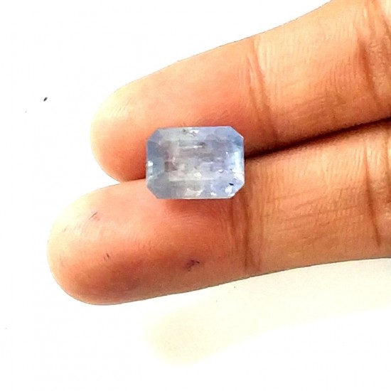 Blue Sapphire (Neelam) 6.82 Ct Lab Tested