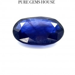 Blue Sapphire (Neelam) 5.98 Ct Certified