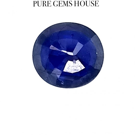 Blue Sapphire (Neelam) 6.1 Ct Lab Tested