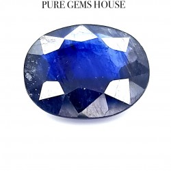 Blue Sapphire (Neelam) 6.27 Ct Certified