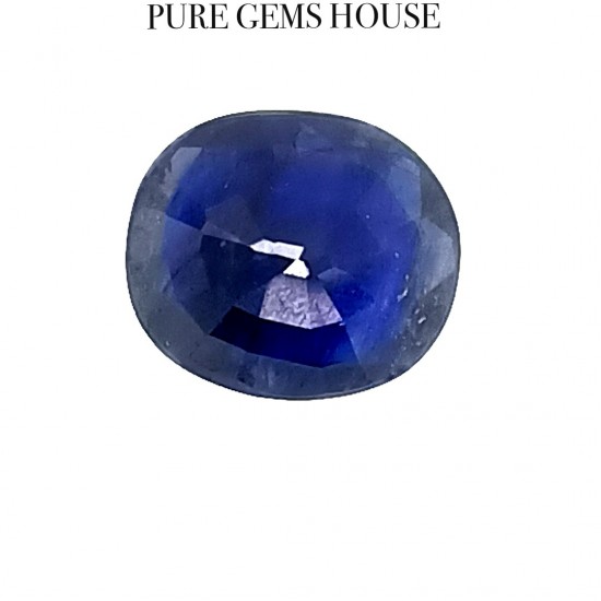 Blue Sapphire (Neelam) 6.27 Ct Certified Blue Sapphire (Neelam) 6.27 Ct Certified