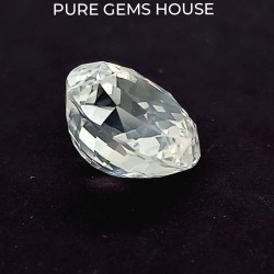 White Sapphire 4.11 Ct Best quality