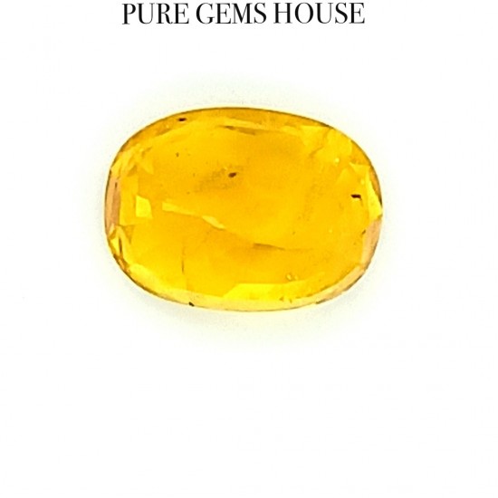 Yellow Sapphire (Pukhraj) 4.28 Ct Natural