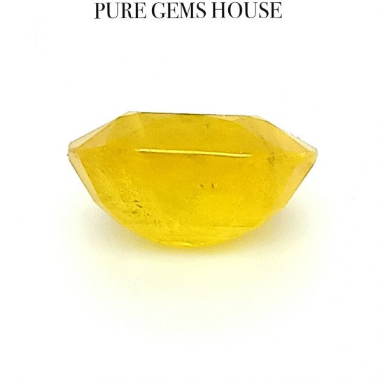 Yellow Sapphire (Pukhraj) 5.52 Ct Lab Certified