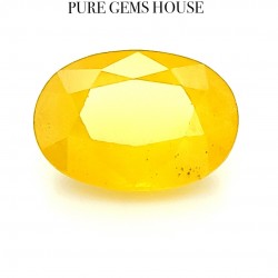 Yellow Sapphire (Pukhraj) 5.06 Ct Good quality