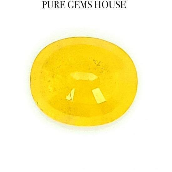 Yellow Sapphire (Pukhraj) 5.96 Ct Natural Yellow Sapphire (Pukhraj) 5.96 Ct Natural
