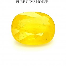 Yellow Sapphire (Pukhraj) 5.09 Ct Good quality