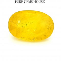 Yellow Sapphire (Pukhraj) 5.37 Ct Lab Certified