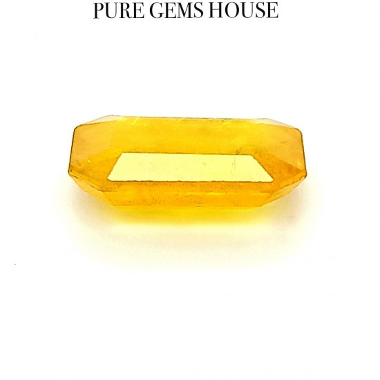 Yellow Sapphire (Pukhraj) 6.25 Ct Certified