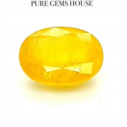 Yellow Sapphire (Pukhraj) 7.30 Ct Good quality