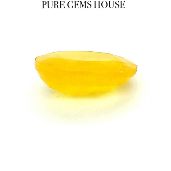 Yellow Sapphire (Pukhraj) 7.74 Ct Lab Tested Yellow Sapphire (Pukhraj) 7.74 Ct Lab Tested