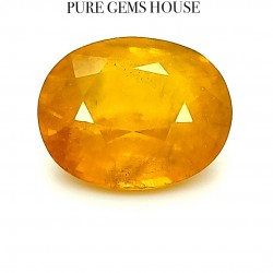 Yellow Sapphire (Pukhraj) 9.66 Ct Best Quality
