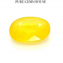 Yellow Sapphire (Pukhraj) 5.28 Ct Good quality