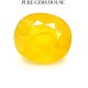 Yellow Sapphire (Pukhraj) 5.62 Ct Lab Certified Yellow Sapphire (Pukhraj) 5.62 Ct Lab Certified