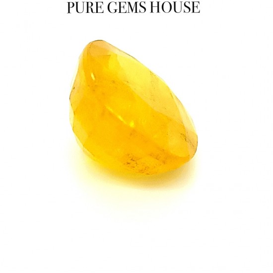 Yellow Sapphire (Pukhraj) 7.58 Ct Good quality Yellow Sapphire (Pukhraj) 7.58 Ct Good quality