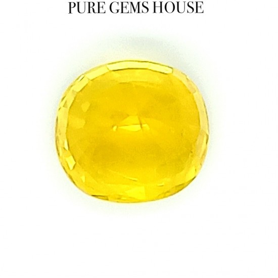 Yellow Sapphire (Pukhraj) 5.94 Ct Original