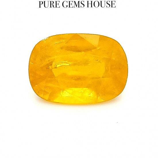 Yellow Sapphire (Pukhraj) 6.25 Ct Natural Yellow Sapphire (Pukhraj) 6.25 Ct Natural