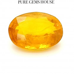 Yellow Sapphire (Pukhraj) 5.42 Ct Good quality