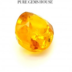 Yellow Sapphire (Pukhraj) 7.98 Ct Lab Certified