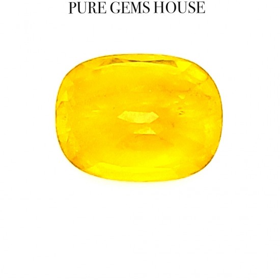 Yellow Sapphire (Pukhraj) 8.01 Ct Original