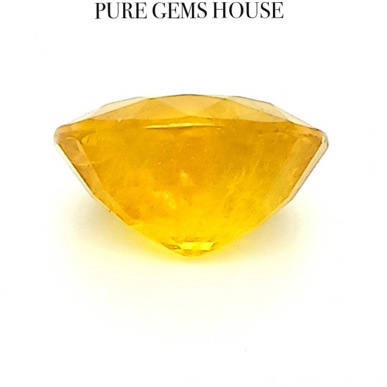 Yellow Sapphire (Pukhraj) 6.53 Ct Good quality Yellow Sapphire (Pukhraj) 6.53 Ct Good quality