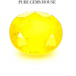 Yellow Sapphire (Pukhraj) 6.42 Ct Good quality