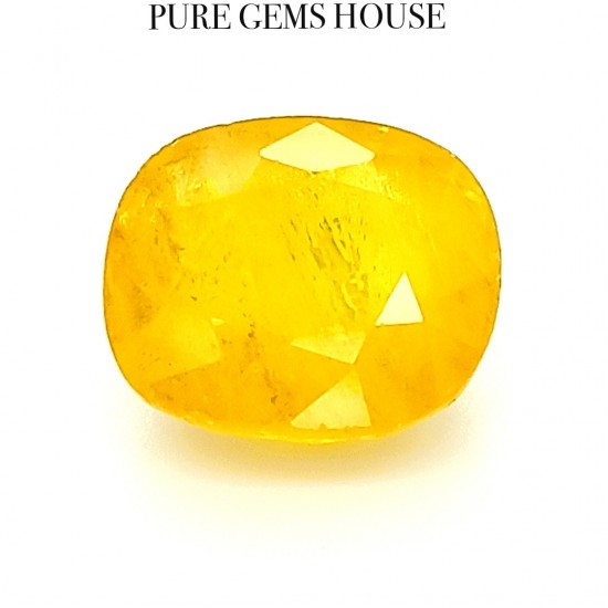Yellow Sapphire (Pukhraj) 6.50 Ct Best Quality Yellow Sapphire (Pukhraj) 6.50 Ct Best Quality