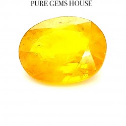 Yellow Sapphire (Pukhraj) 6.69 Ct Natural