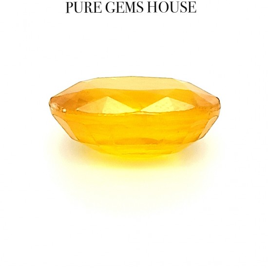 Yellow Sapphire (Pukhraj) 7.82 Ct Certified Yellow Sapphire (Pukhraj) 7.82 Ct Certified