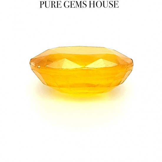 Yellow Sapphire (Pukhraj) 7.82 Ct Certified