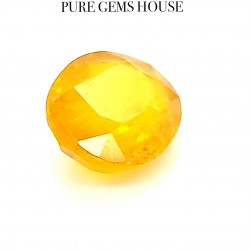 Yellow Sapphire (Pukhraj) 7.82 Ct Certified