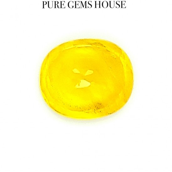 Yellow Sapphire (Pukhraj) 6.33 Ct Best Quality Yellow Sapphire (Pukhraj) 6.33 Ct Best Quality