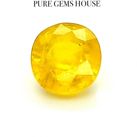 Yellow Sapphire (Pukhraj) 6.54 Ct Original