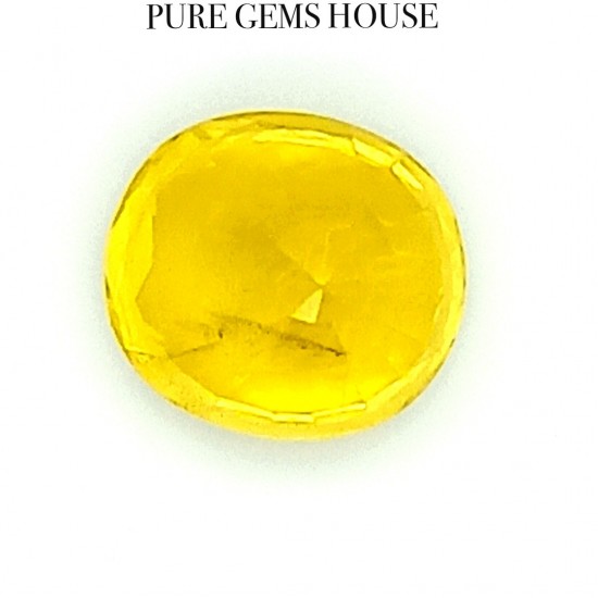 Yellow Sapphire (Pukhraj) 6.54 Ct Original Yellow Sapphire (Pukhraj) 6.54 Ct Original