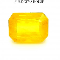 Yellow Sapphire (Pukhraj) 6.62 Ct Natural
