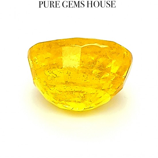 Yellow Sapphire (Pukhraj) 7.61 Ct Lab Tested