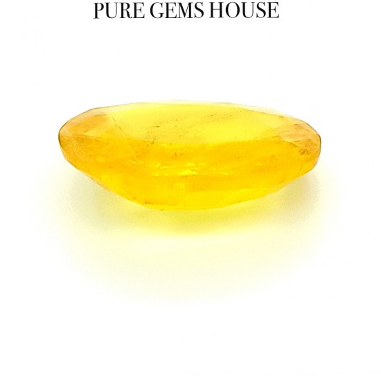Yellow Sapphire (Pukhraj) 7.63 Ct Good quality Yellow Sapphire (Pukhraj) 7.63 Ct Good quality