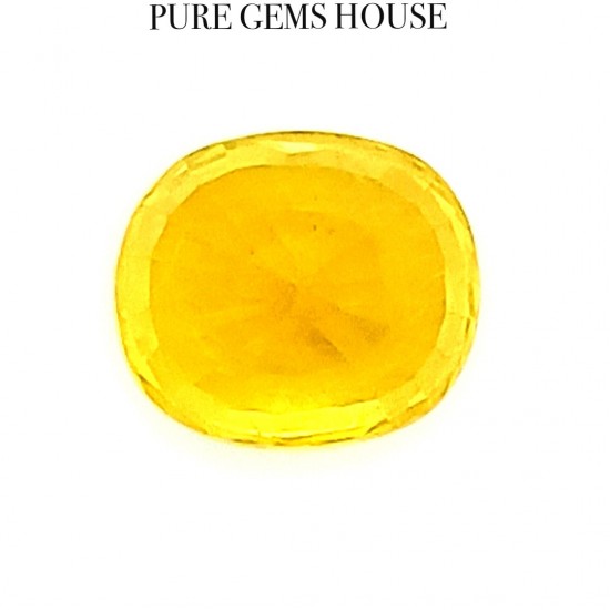 Yellow Sapphire (Pukhraj) 7.67 Ct Best Quality Yellow Sapphire (Pukhraj) 7.67 Ct Best Quality