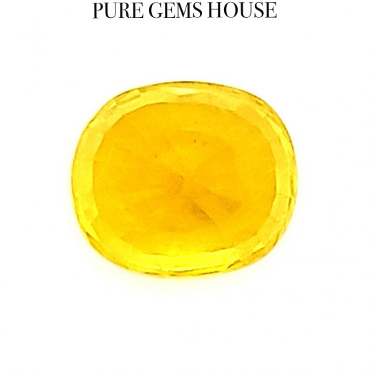 Yellow Sapphire (Pukhraj) 7.67 Ct Best Quality