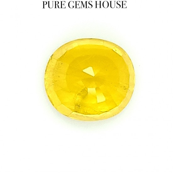 Yellow Sapphire (Pukhraj) 9.28 Ct Natural
