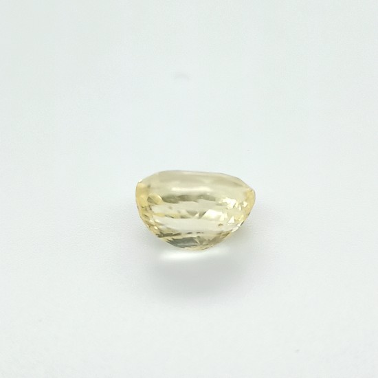 Yellow Sapphire (Pukhraj) 6.26 Ct Lab Tested
