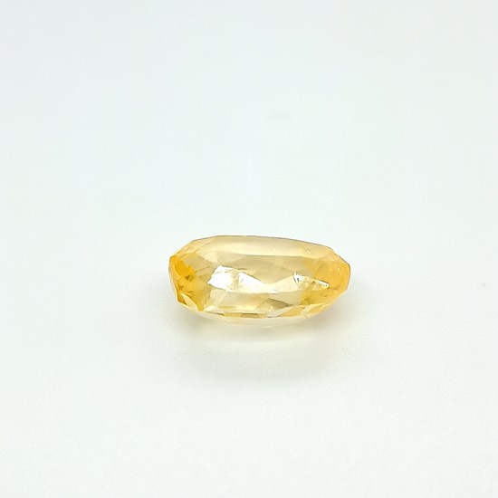 Yellow Sapphire (Pukhraj) 6.45 Ct Certified Yellow Sapphire (Pukhraj) 6.45 Ct Certified